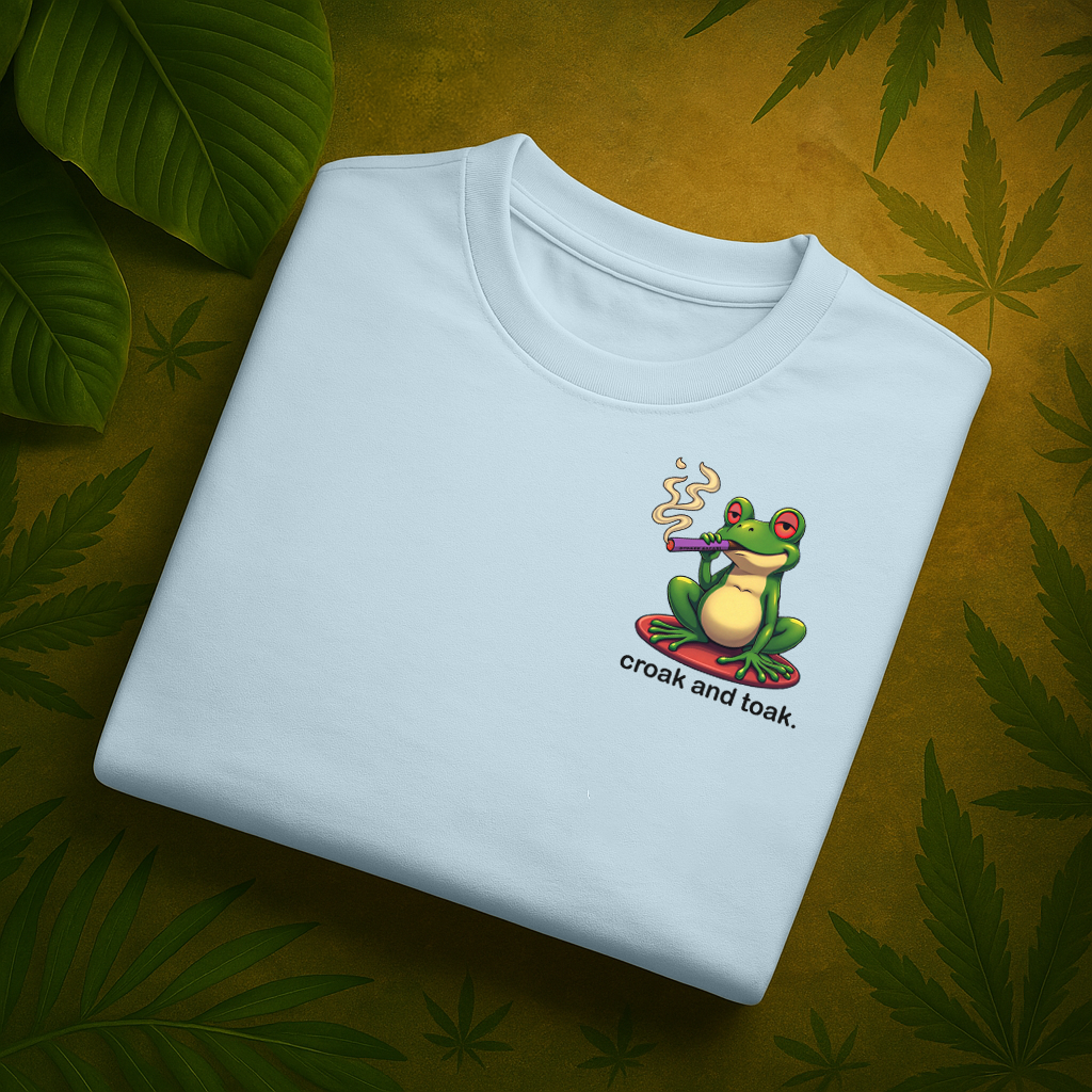 Moss the Tree Frog - Croak and Toak T-Shirt