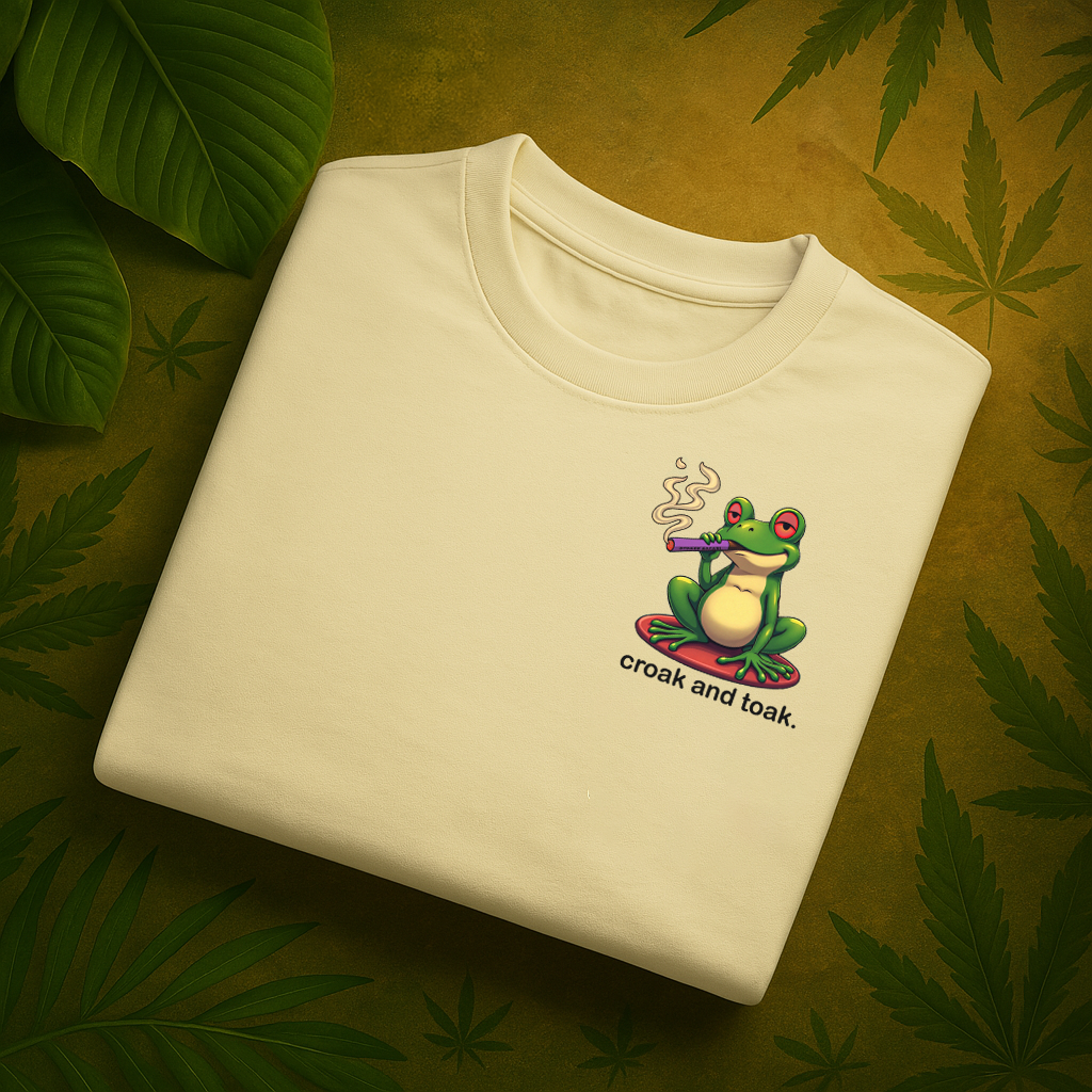 Moss the Tree Frog - Croak and Toak T-Shirt