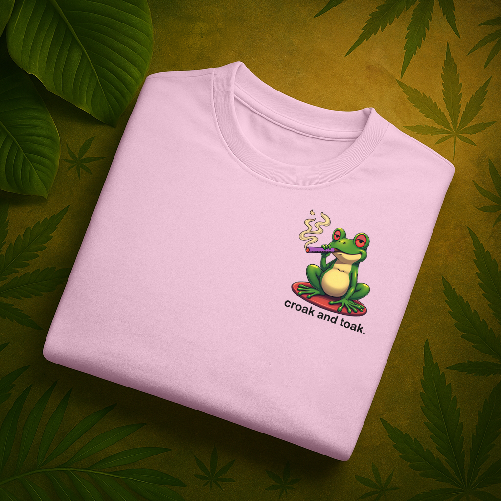 Moss the Tree Frog - Croak and Toak T-Shirt