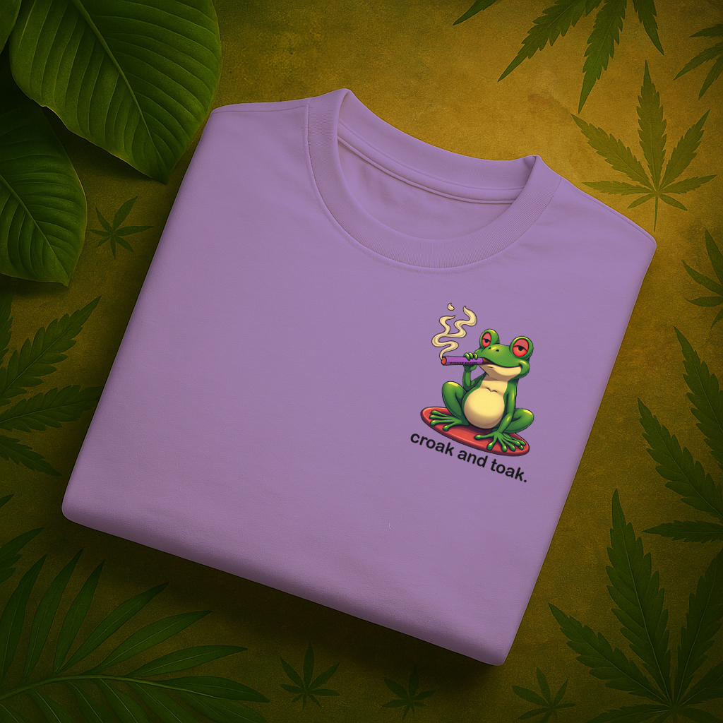 Moss the Tree Frog - Croak and Toak T-Shirt